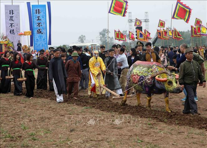 籍田礼场景。越通社记者 青松 摄