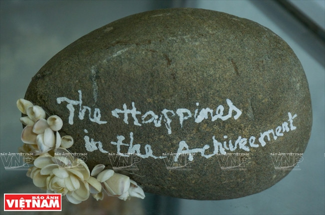 螺壳作品。越通社记者 银河/阮伦