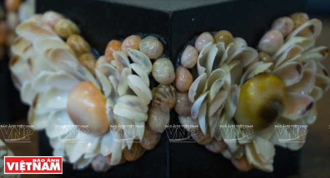 螺壳作品。越通社记者 银河/阮伦