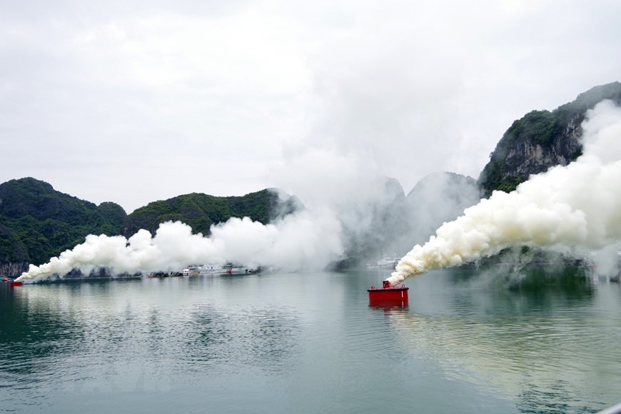 海上化学培训内容。图自越通社