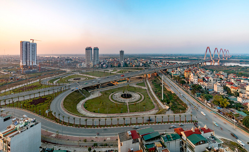 按规划，至2050年，首都河内市国家政治、行政中心，是特级城市和全国以及亚太地区经济、贸易、服务中心之一。（图片来源：《人民报网》）