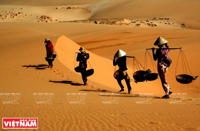 宝长的朴素之美是众多摄影师及画家的创作灵感（图片来源：越通社）