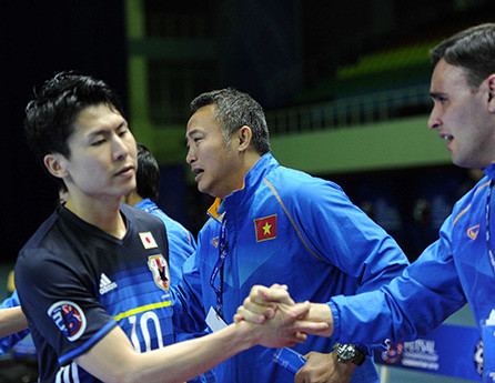 越南队球员的无比兴奋。（图片来源：越南《民智网》）