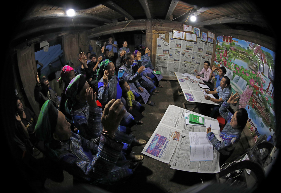 信贷优惠政策计划帮助老街省猛康县很多贫困户实现脱贫，并逐步走上致富路。图自越通社