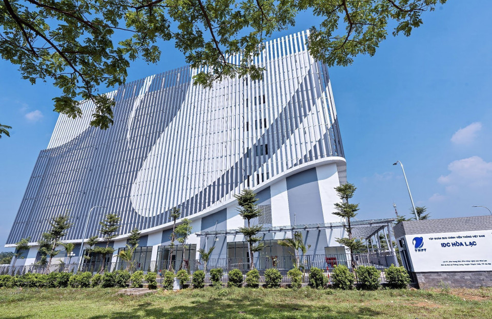 VNPT 和乐高科技园区的第8个数据中心占地面积高达23,000平方米。图自 越通社