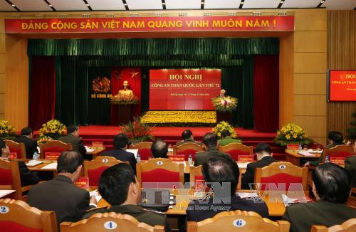 第72届全国公安会议全景（图片来源：越通社）