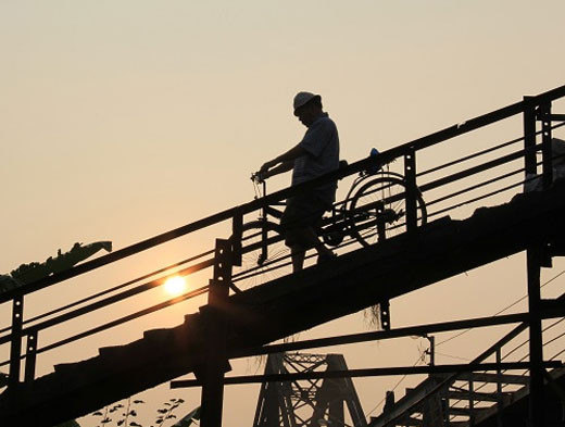 人与景完美结合时刻。（图片来源：越南《人民军队报》）