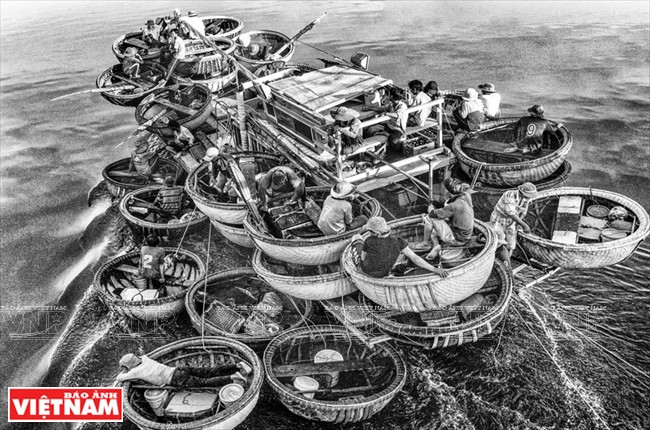 箩筐船队（图片来源：越通社）