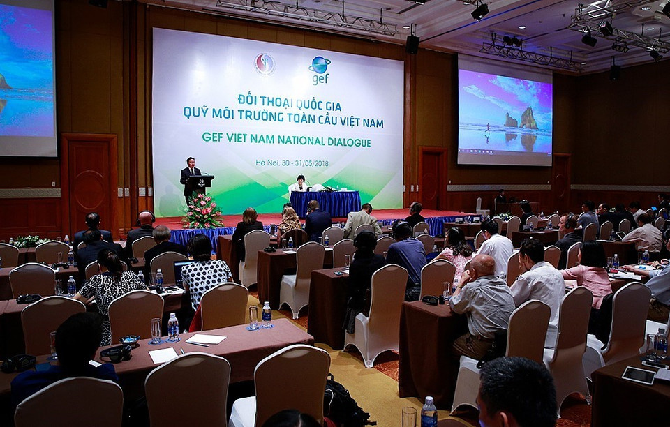 对话会全景。越通社记者 仲达 摄