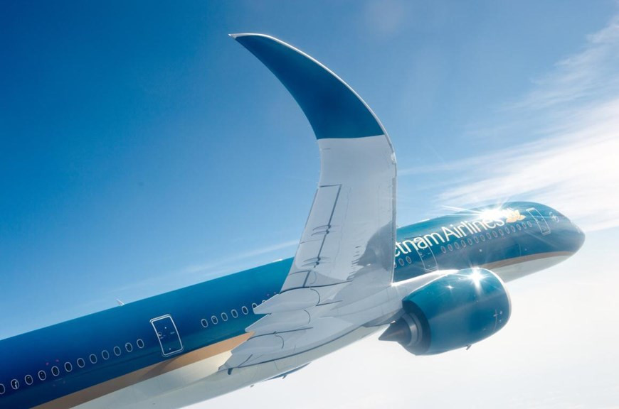 空中客车A350帮助越航提高运营效果。图自越通社