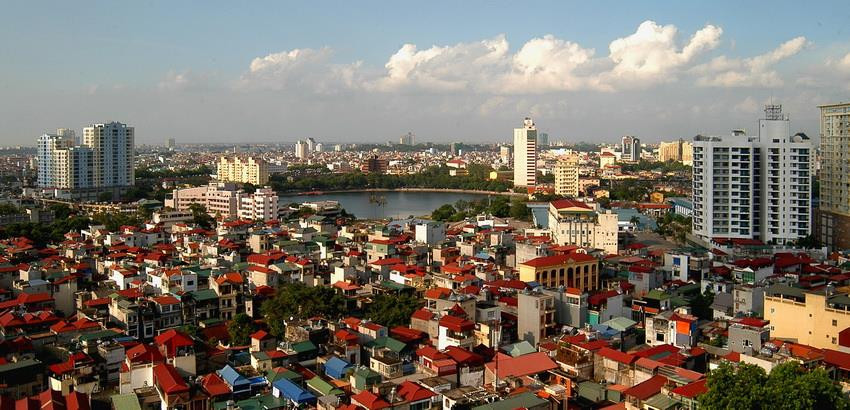 河内西南地区的一个角落。图自越通社