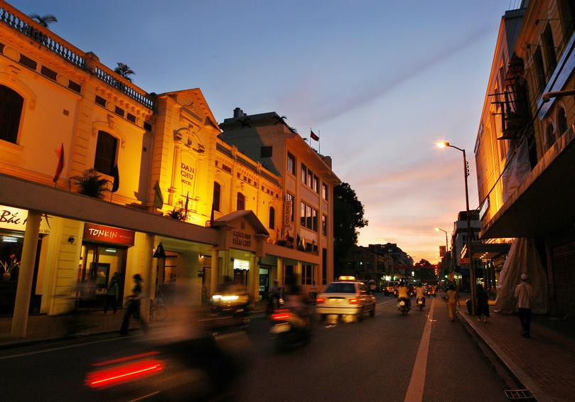 长前街。图自越通社