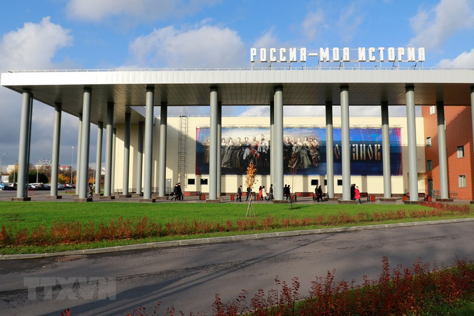 “俄罗斯-我的历史”博物馆总面积1.5万平方米。越通社记者 陈孝 摄