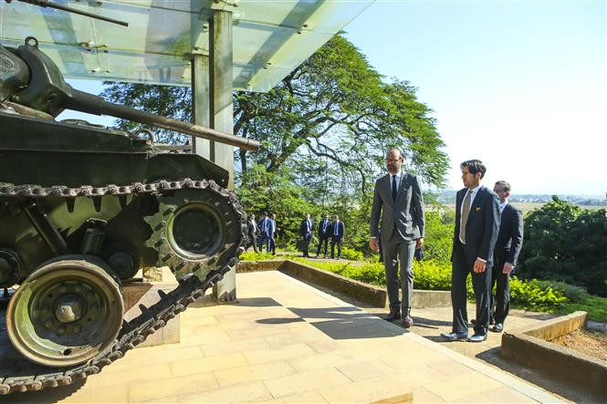 老年的战场遗迹已成为颇具吸引力的旅游景点。图自越通社