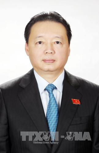 越共中央委员、新任自然资源与环境部部长陈红河。