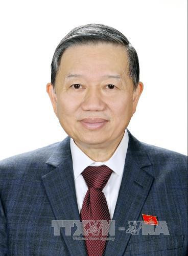 越共中央政治局委员、新任公安部部长苏林。