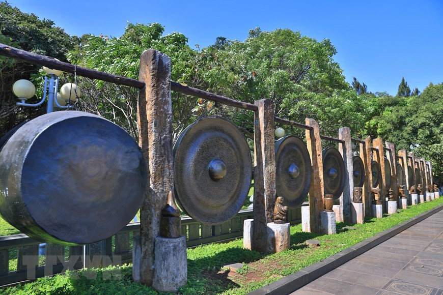 锣钲文化是嘉来必不可少的遗产。越通社记者 成大 摄