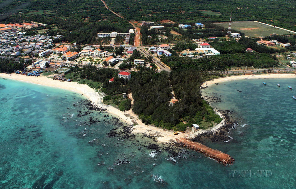 在富贵岛打造“绿色旅游”产品是平顺省旅游业发展的一大亮点。 图自越通社