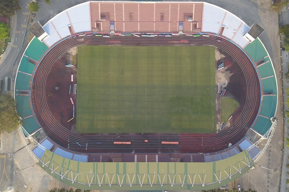 目前，越池运动场会举行越南U20队和韩国U20队的友谊比赛，为第31届东运会做准备。按计划，第31届东运会男子足球比赛将于 5 月 6 日至 21 日展开角逐。越池运动场会进行东南亚运动会男子足球A 组各场比赛和半决赛。A组包括越南、印尼、缅甸、菲律宾和东帝汶等5支球队。图自Vietnam+