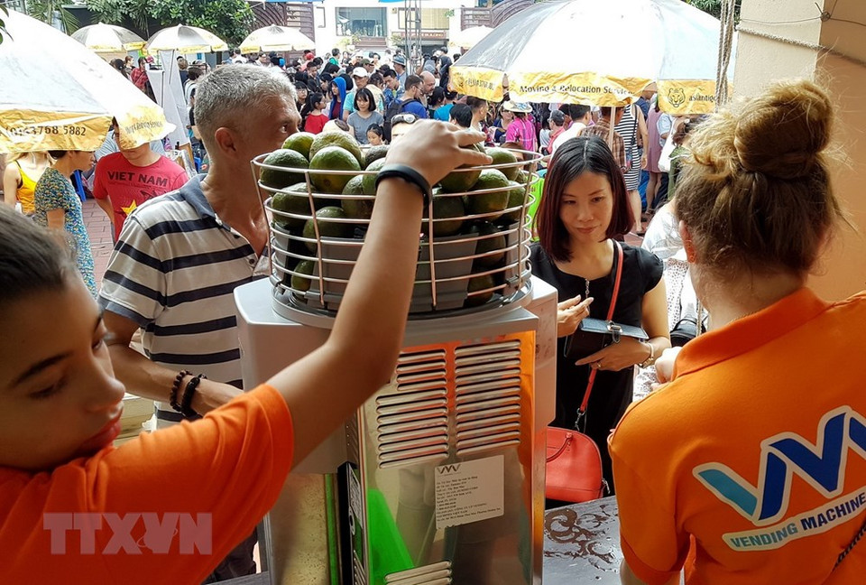 集市全景。越通社记者 玉何 摄