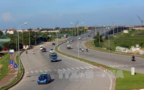 黄沙路全长4800米，宽68米。（图片来源：越通社）