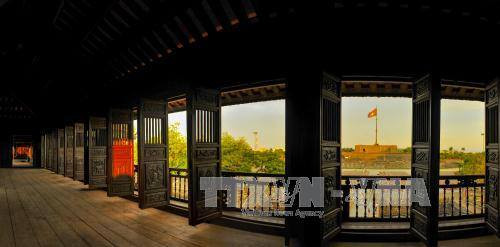 旗台（又称顺化古都旗台）。（图片来源：越通社）