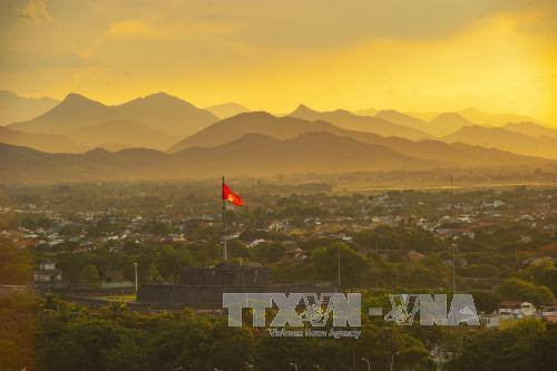 旗台（又称顺化古都旗台）（图片来源：越通社）