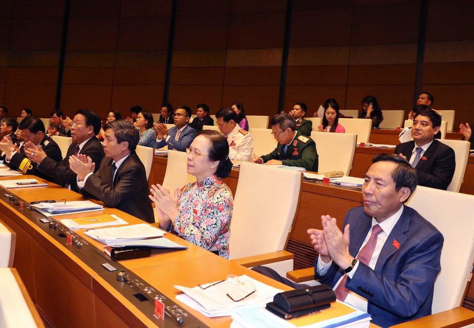 与会代表。图自越通社