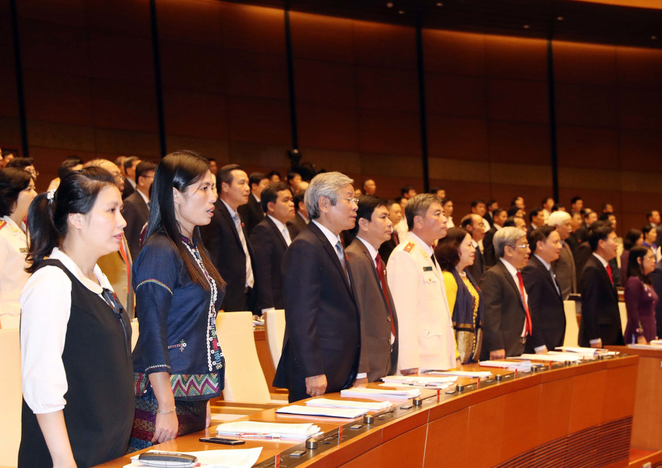 与会代表。图自越通社