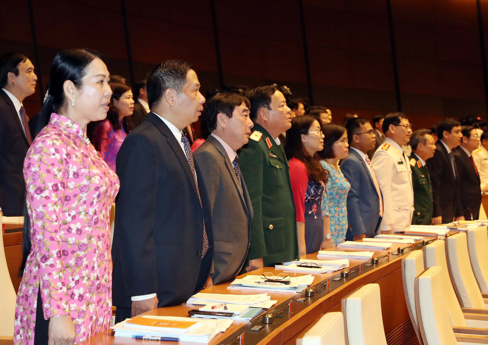 与会代表。图自越通社