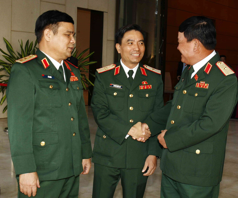 国会代表。图自越通社