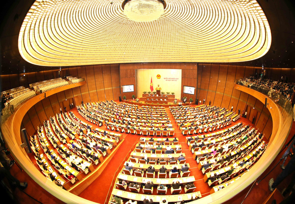 开幕式全景。图自越通社