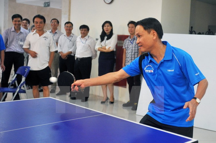 越通社社长阮德利参加角逐。（图片来源：越通社）