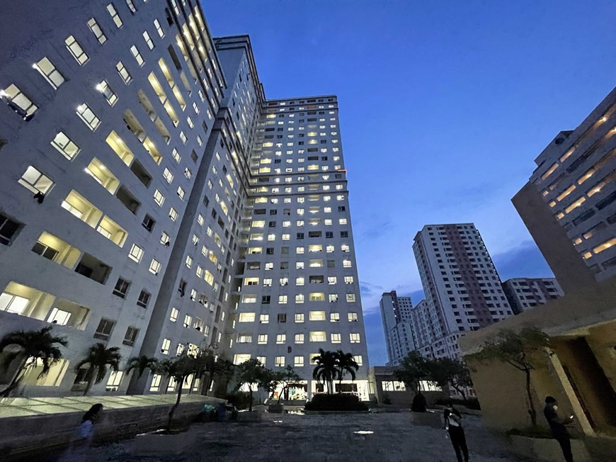 三号野战医院是从首德市的一栋安置公寓楼改造而成。图自越通社