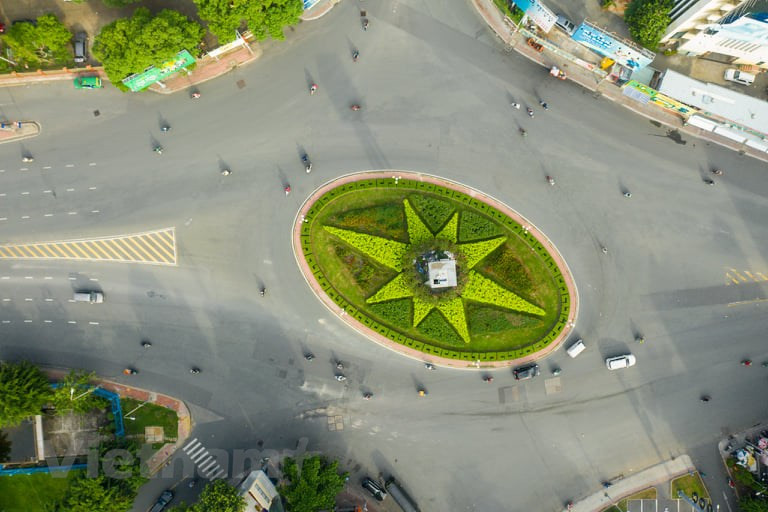 从高处俯瞰胡志明市全景。图自 Vietnam+