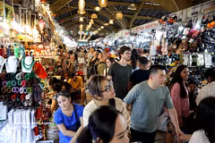 胡志明市努力实现2026年接待国际游客1100万人次的目标。图自越通社
