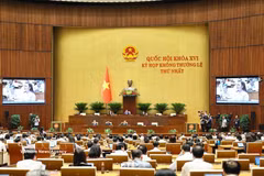 会议场景。图自越通社