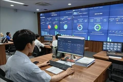 岘港市智能运行中心(IOC)。图自越通社
