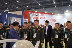 越南参加2026年土耳其伊斯坦布尔防务与航空航天展览会。图自qdnd.vn