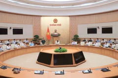 会议场景。图自越通社