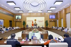 会议现场。图自越通社