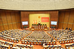 会议现场。图自越通社