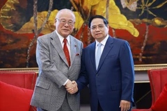 越南政府总理范明政会见来越出席越日地方间合作论坛的日本各县领导