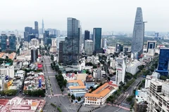 胡志明市的一角。图自越通社