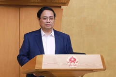 范明政在会上致辞。图自越通社