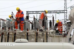 目前，北宁省仍有29442户居民尚未恢复供电。图自越通社