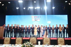 越柬企业协会2025-2029年任期委员会。图自越通社
