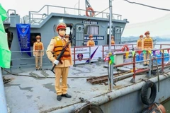 越南政府总理批准在全国范围内建设人民公安港口码头体系投资方案。图自越通社