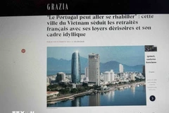 知名时装、美妆和生活方式杂志《Grazia》上发表文章，称越南岘港市以其低廉的生活成本、宁静的海滨生活，超过了葡萄牙和摩洛哥，成为越来越多法国退休人员的理想目的地。图自越通社