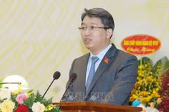 越南司法部部长阮海宁。图自越通社